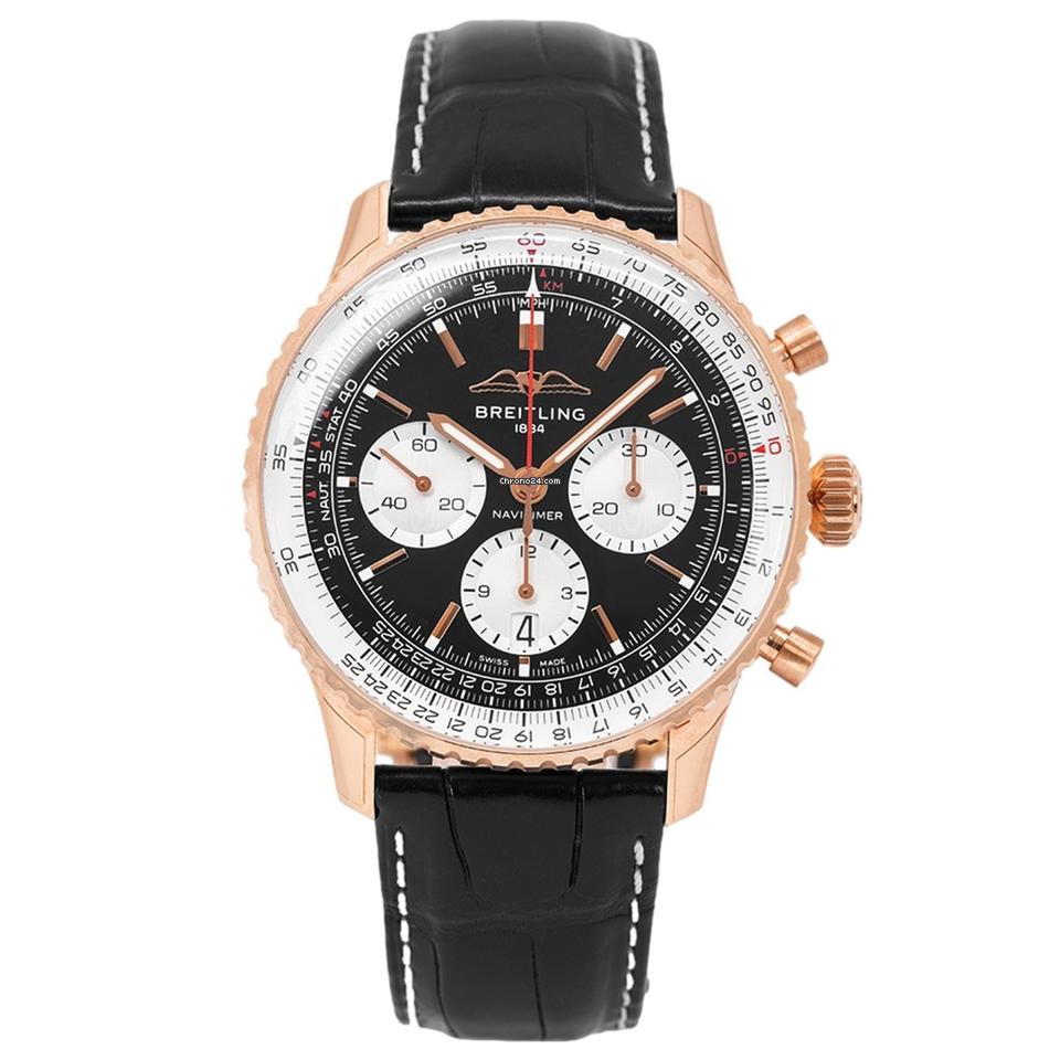 Breitling Navitimer RB0138211 B1 P1 Navitimer B01 43mm Red Gold Chrono