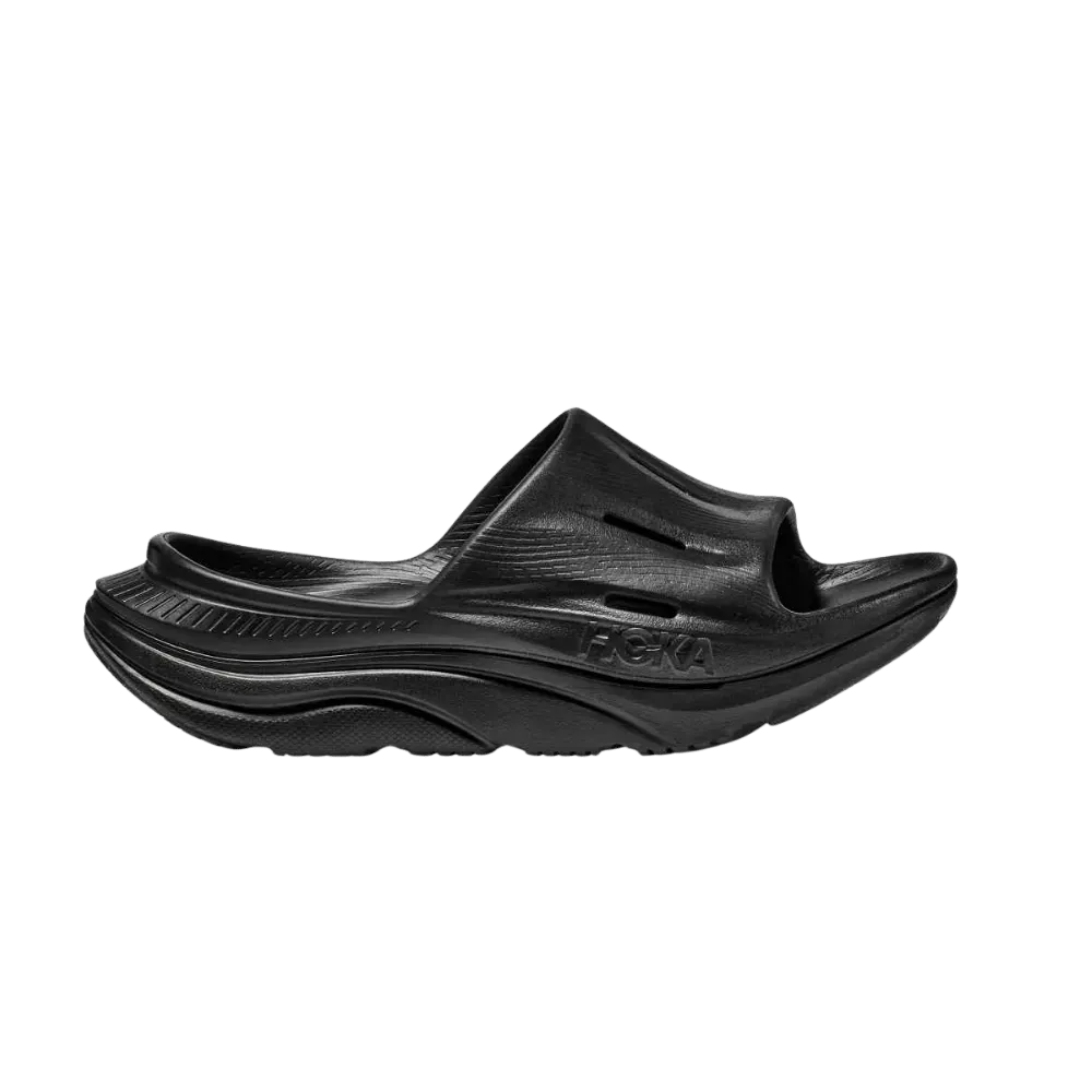 Hoka ORA Recovery Slide 3 Black