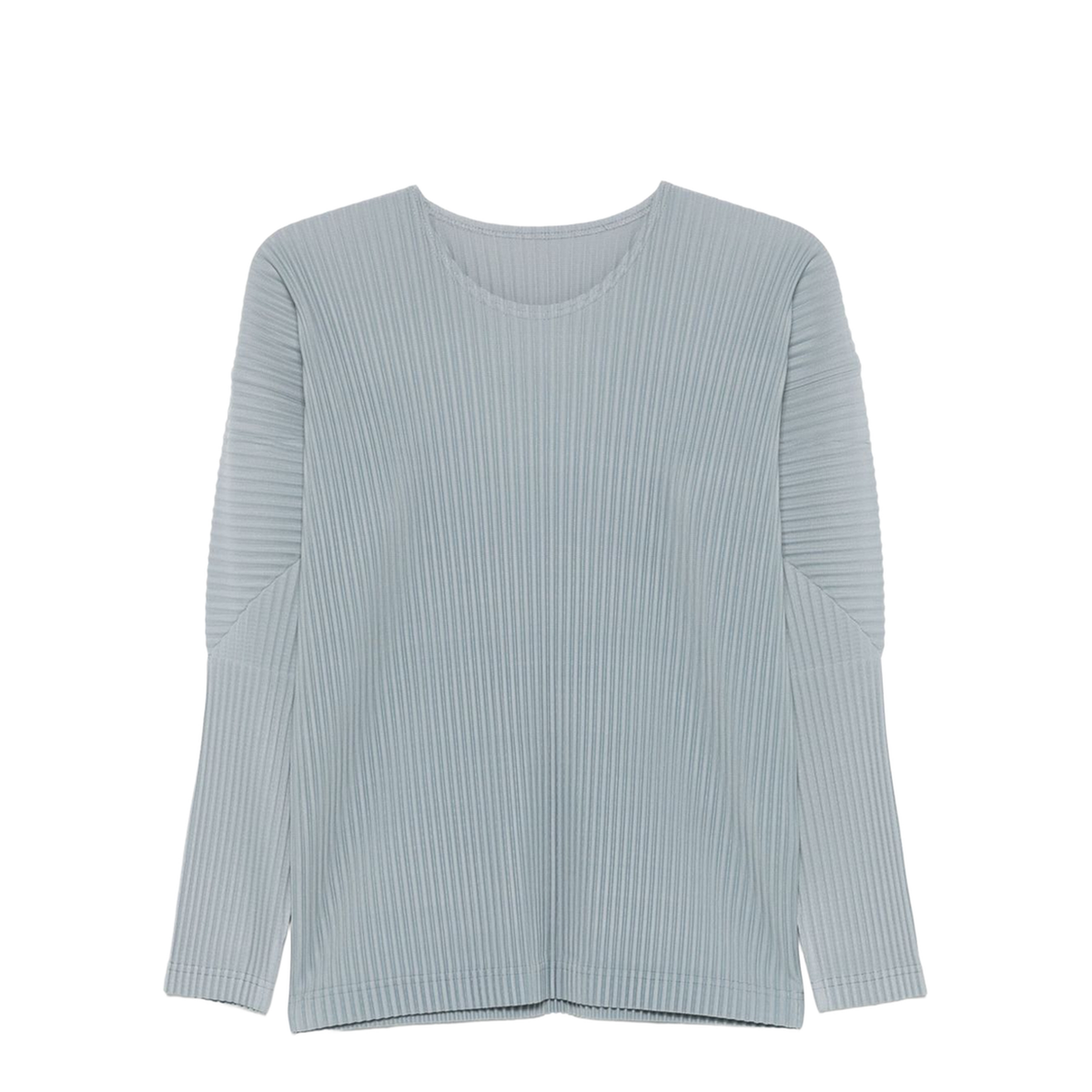 Light Grey Crew Neck Long Sleeves