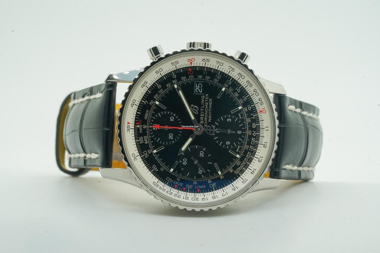 Breitling Navitimer Heritage1 Chronograph 41 A13324121 B1 P1 A13324 Black Dial 41mm 10489