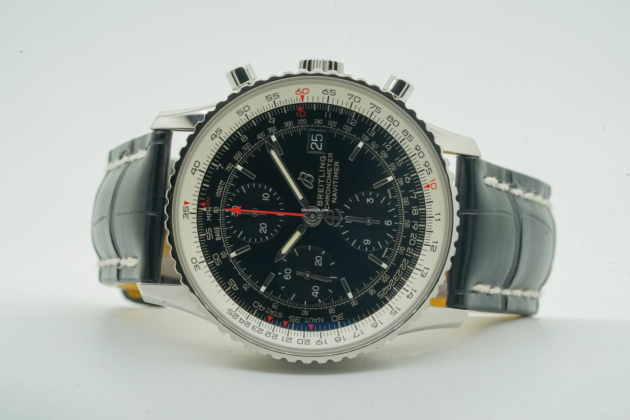 Breitling Navitimer Heritage1 Chronograph 41 A13324121 B1 P1 A13324 Black Dial 41mm 10489