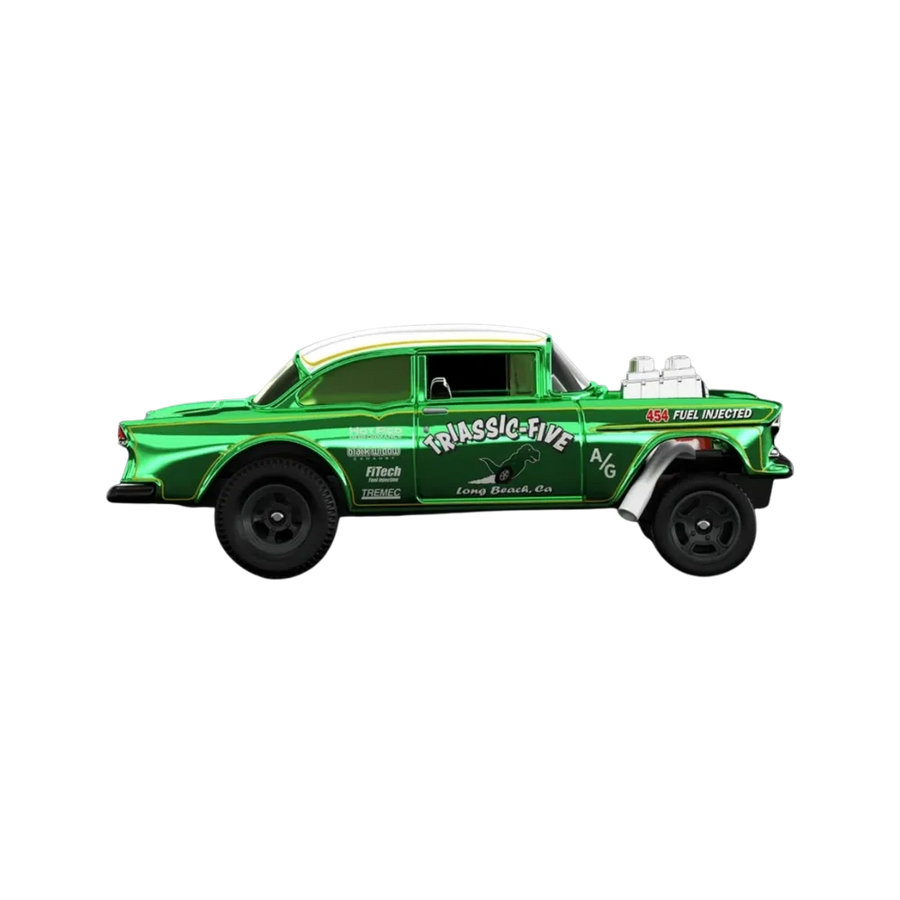 Hot Wheels HWC Special Edition ‘55 Chevy Bel Air Gasser Triassic-Five Dino