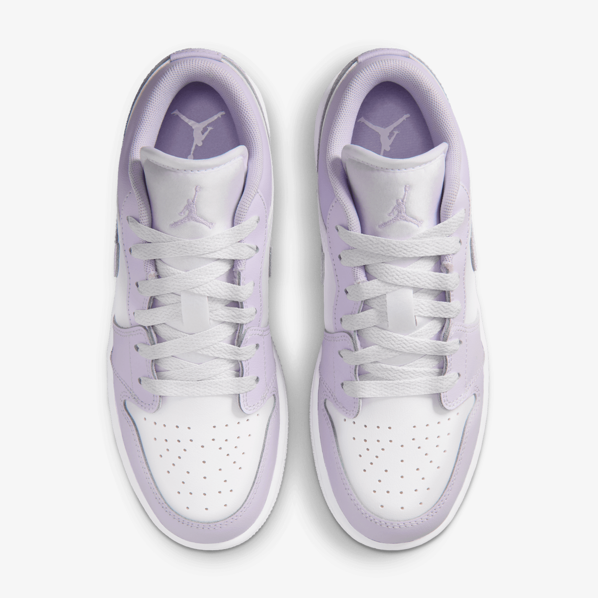 Air Jordan 1 Low Barely Grape Violet Mist GS