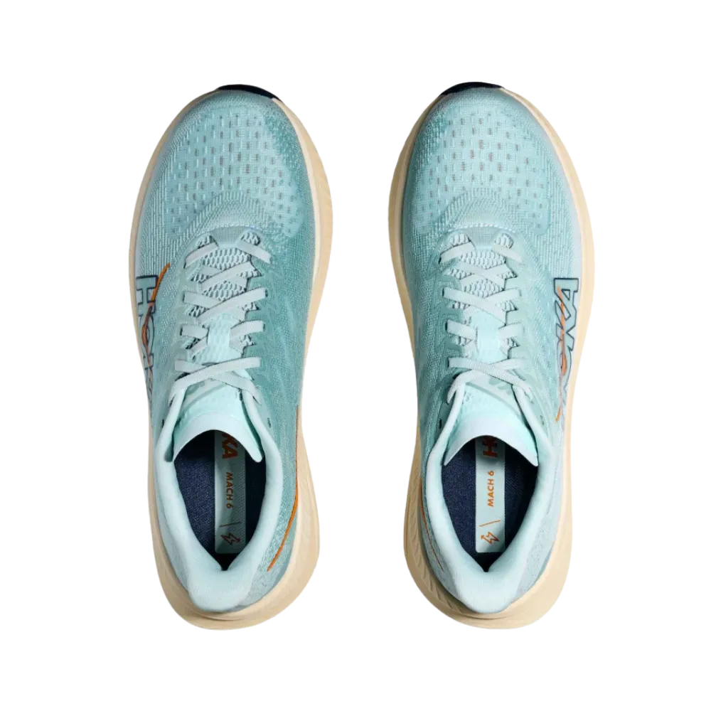 Hoka Mach 6 Clear Sea/Sea Water