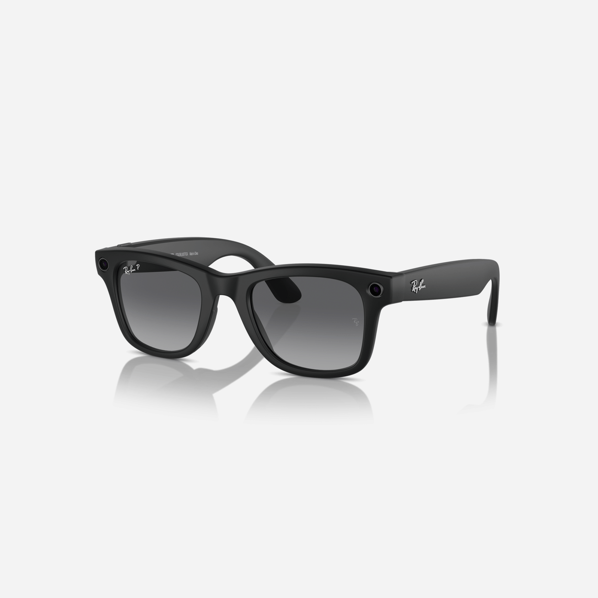 Ray-Ban Meta Wayfarer Large Matte Black Graphite Gradient Polarized Gen 1
