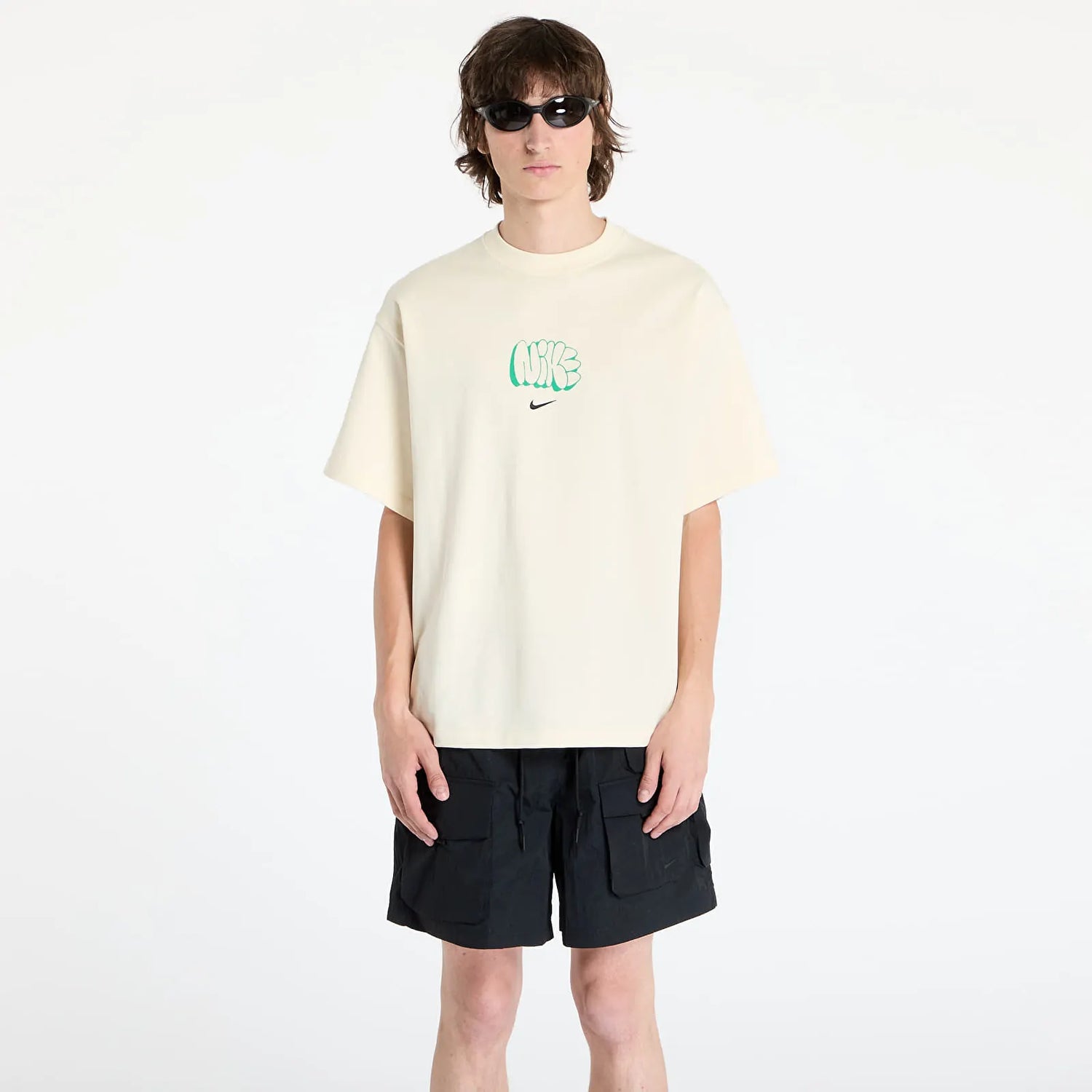 Nike Solo Swoosh Men's T-Shirt Coconut Milk