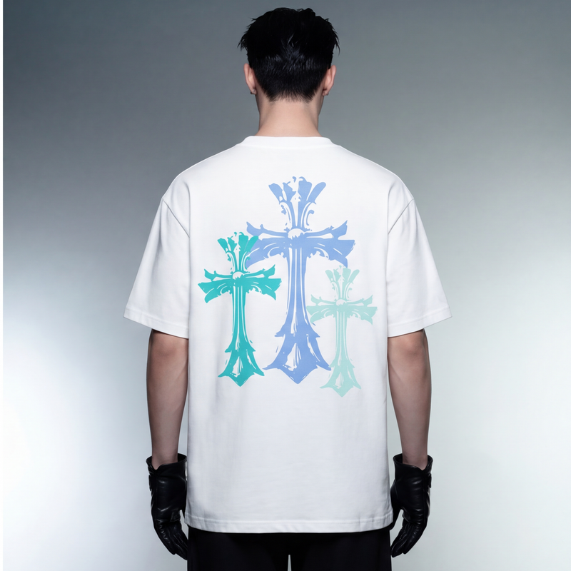 Blacklist Crosses White T-Shirt