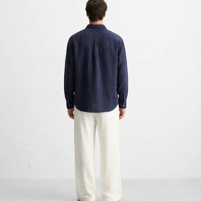 Classic Mercer Shirt – Midnight Navy