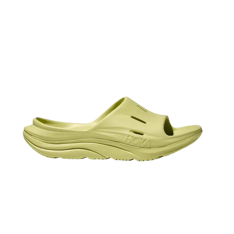 Hoka ORA Recovery Slide 3 HoneyDew