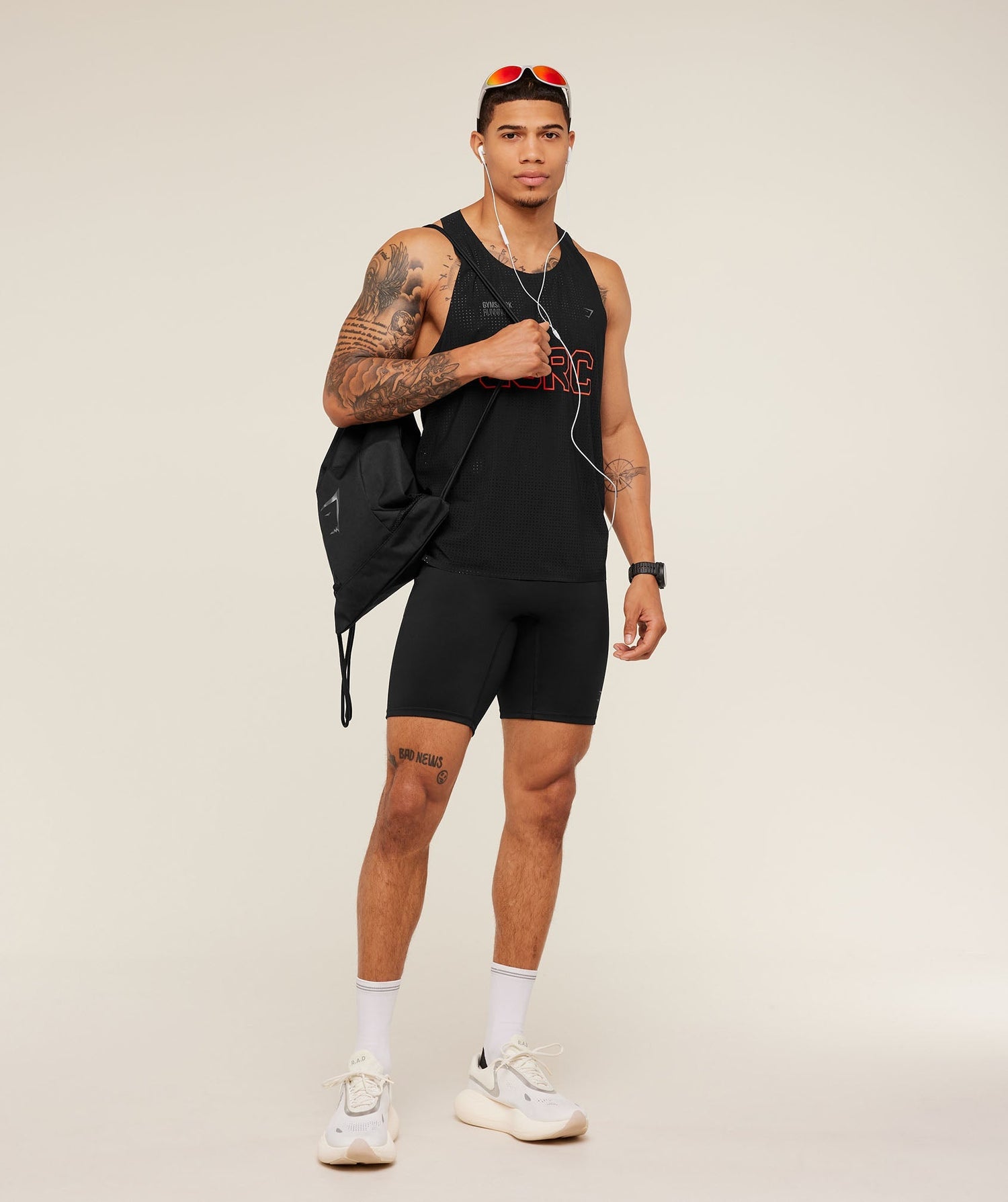 Gymshark Running Elite Race Vest - Black