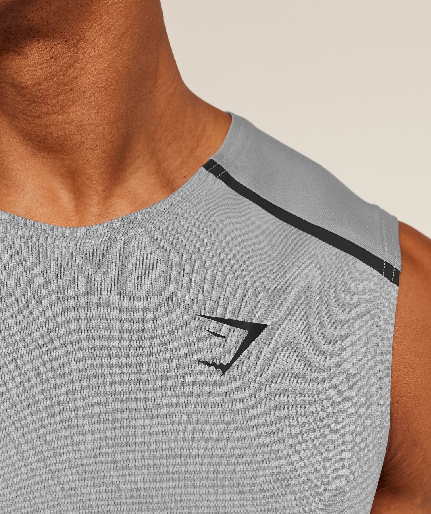 Gymshark Arrival Contrast Tank -  Smokey Grey /  Onyx Grey