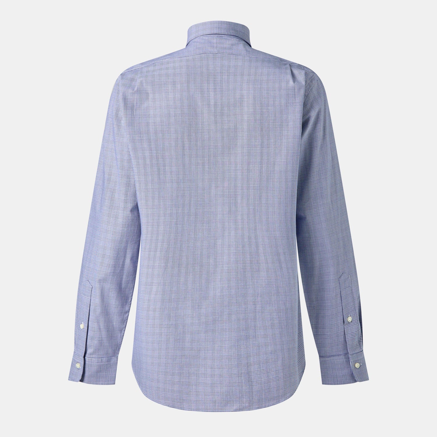 Poplin Check Long-Sleeve Patterned Shirt