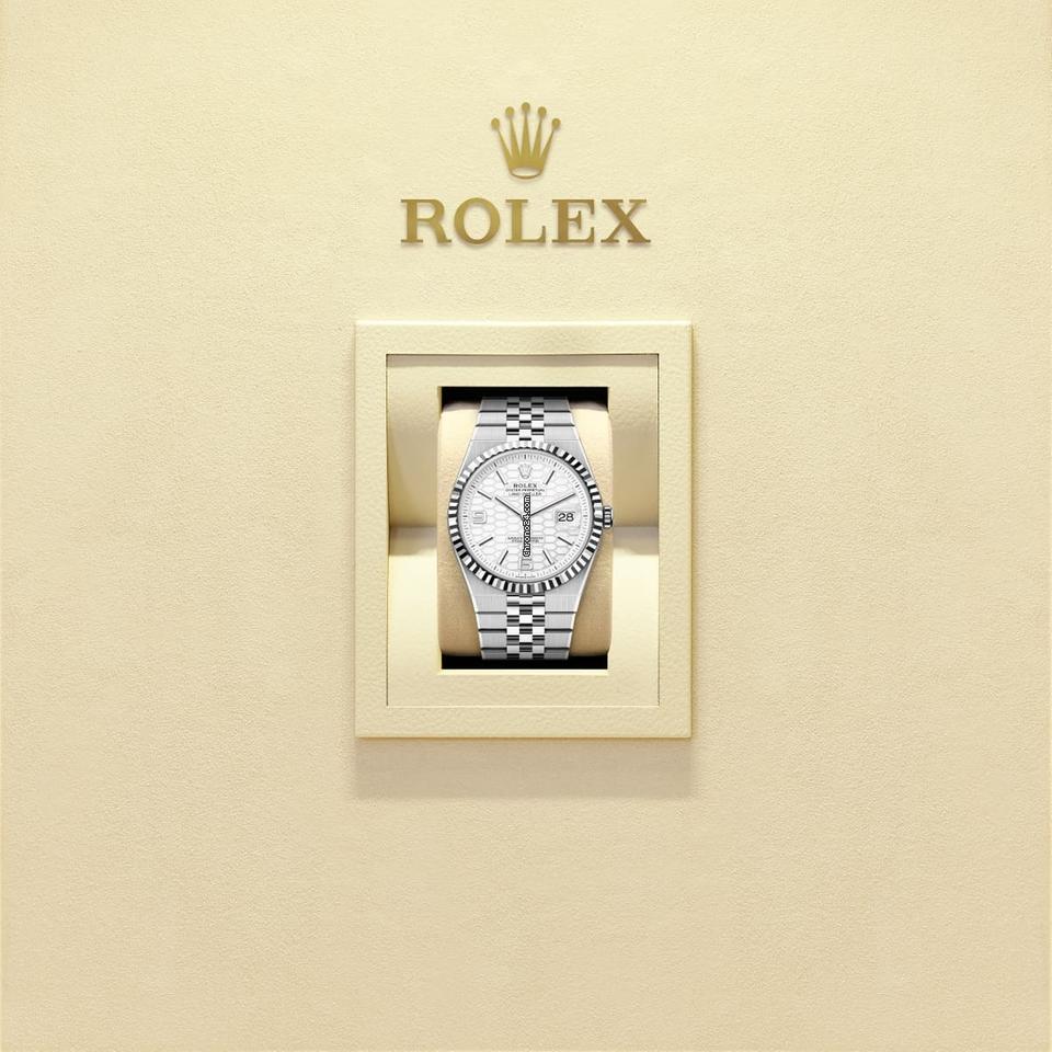 Rolex | Land-Dweller | 127334-0001 | Gold/Steel | 40mm mm | Steel | White | Automatic