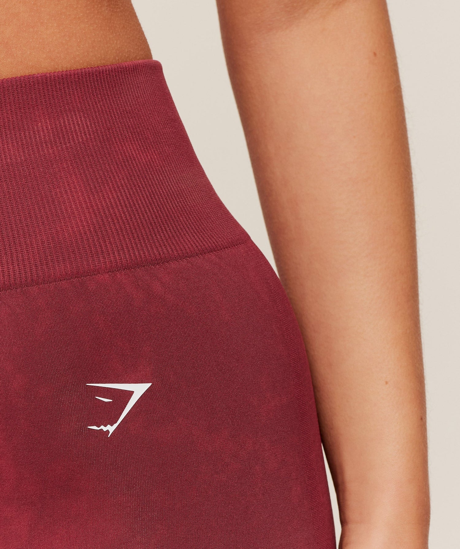Gymshark Washed Shorts - Red Wash
