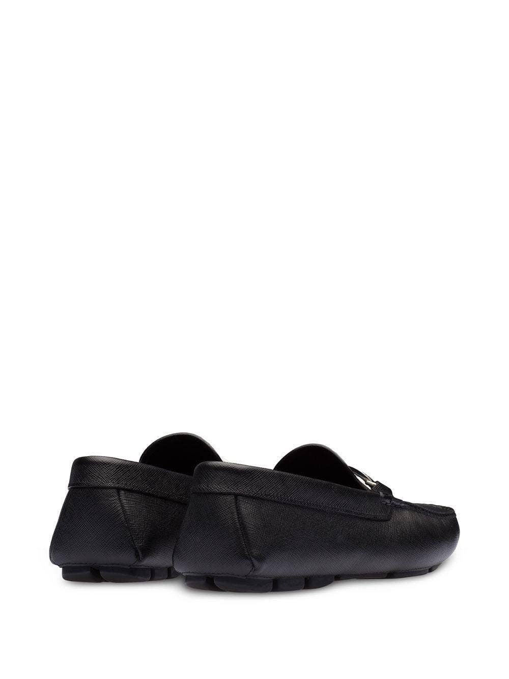 Prada Saffiano Driver Shoes