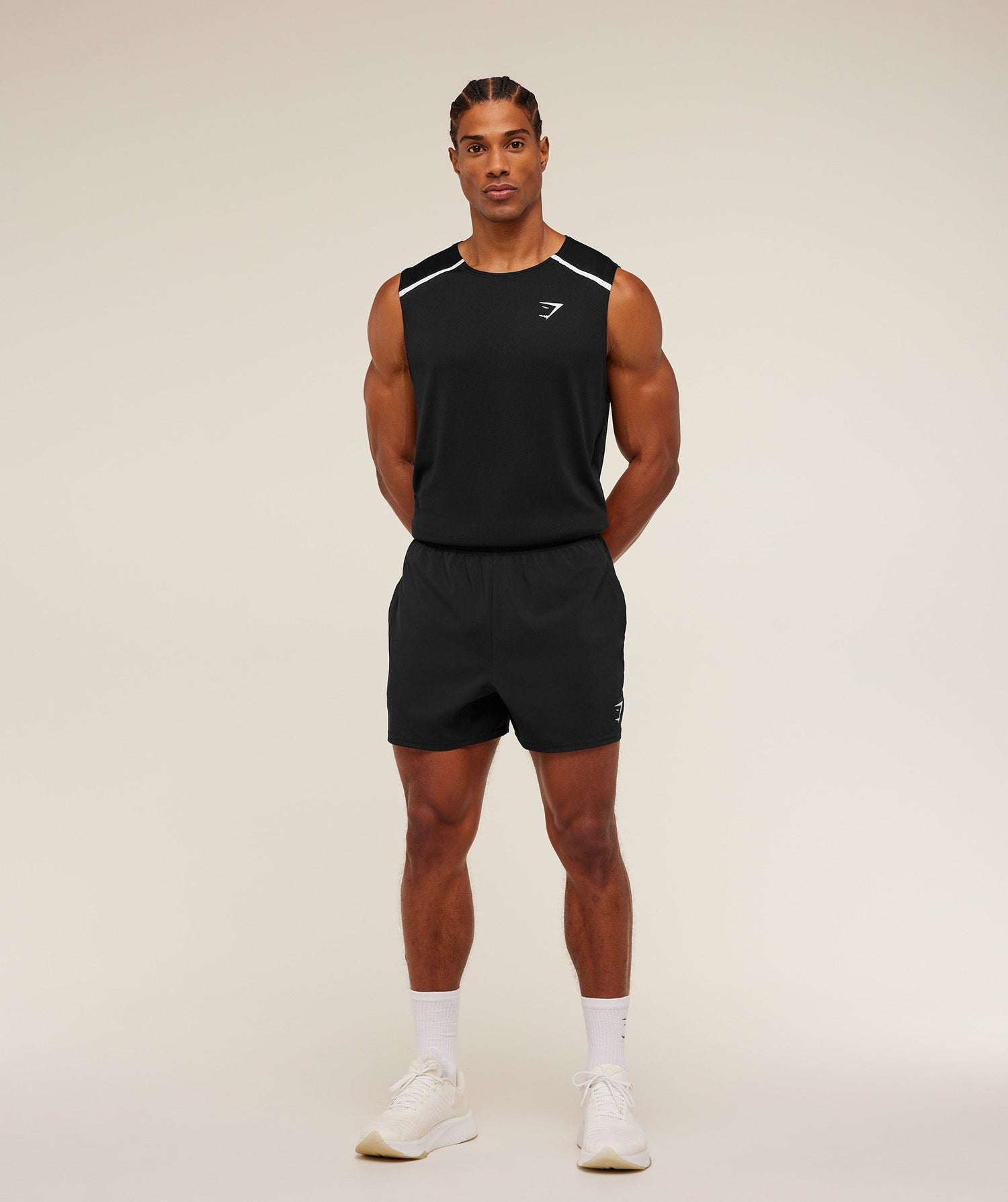 Gymshark Arrival Contrast Tank - Black