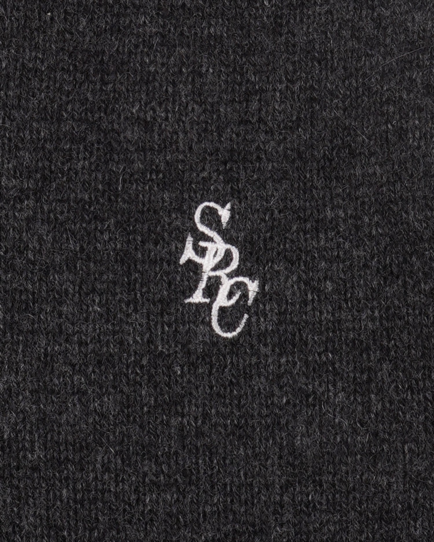 SRC Cashmere Trousers - Dark Grey/White