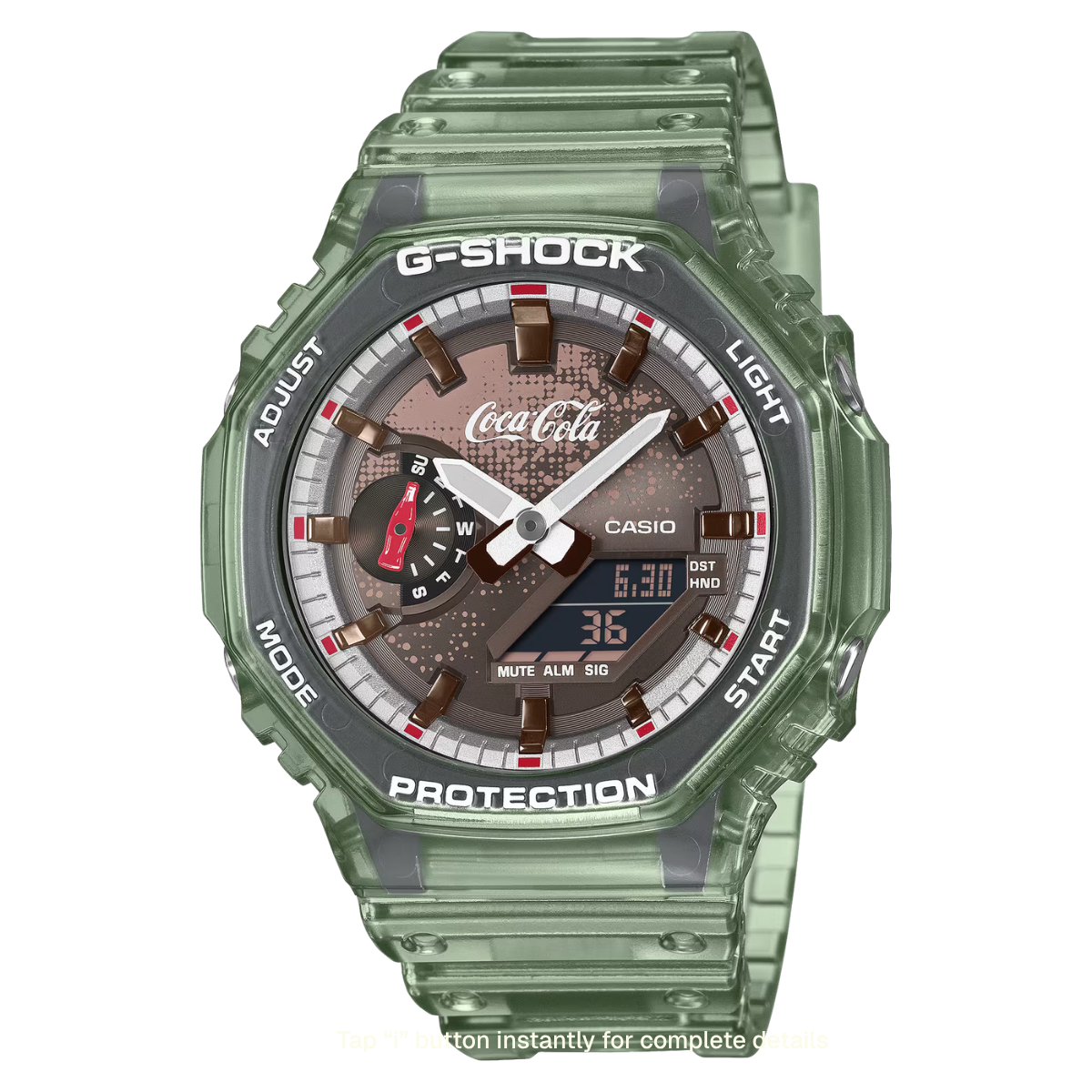 Casio x Coca Cola G-Shock Analog Digital 2100 Series GA-2100CC-3A
