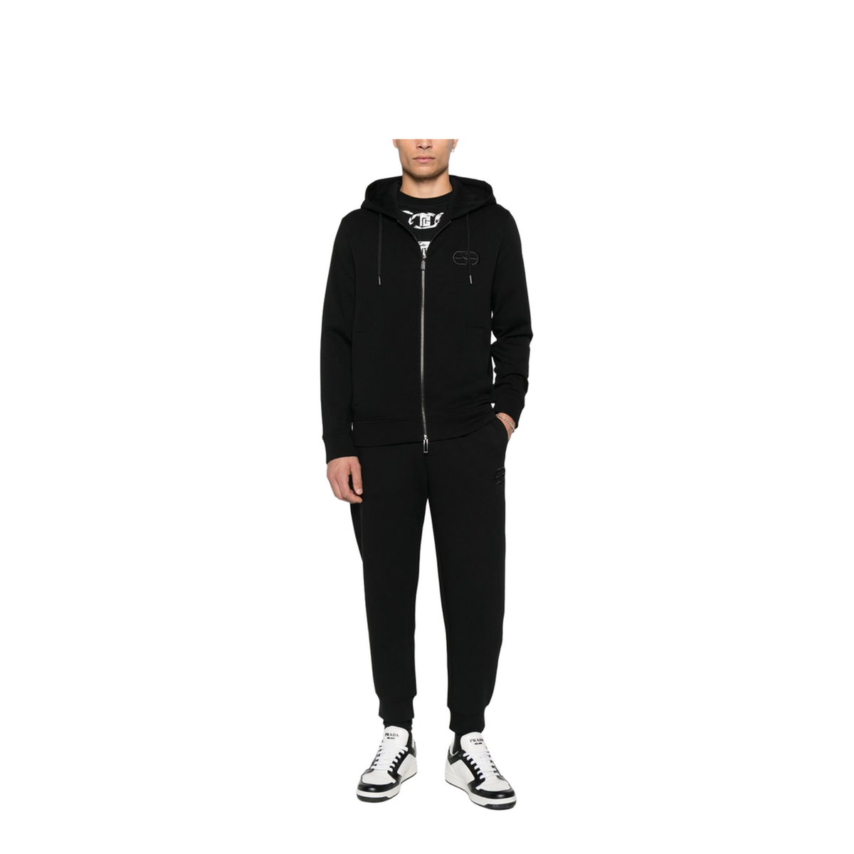 Logo Cotton Hoodie