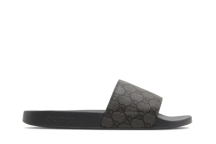 Gucci Slide Grey Monogram