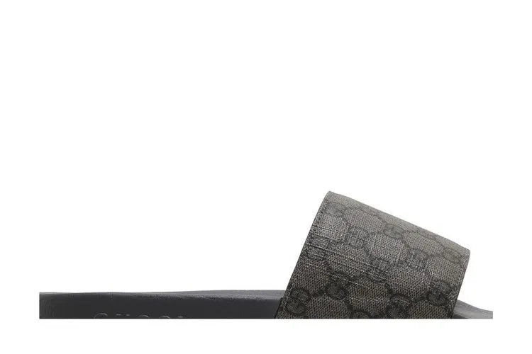 Gucci Slide Grey Monogram