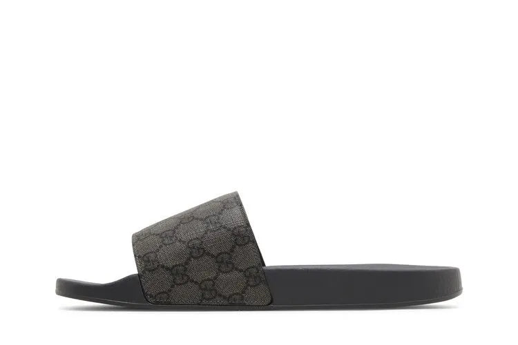 Gucci Slide Grey Monogram