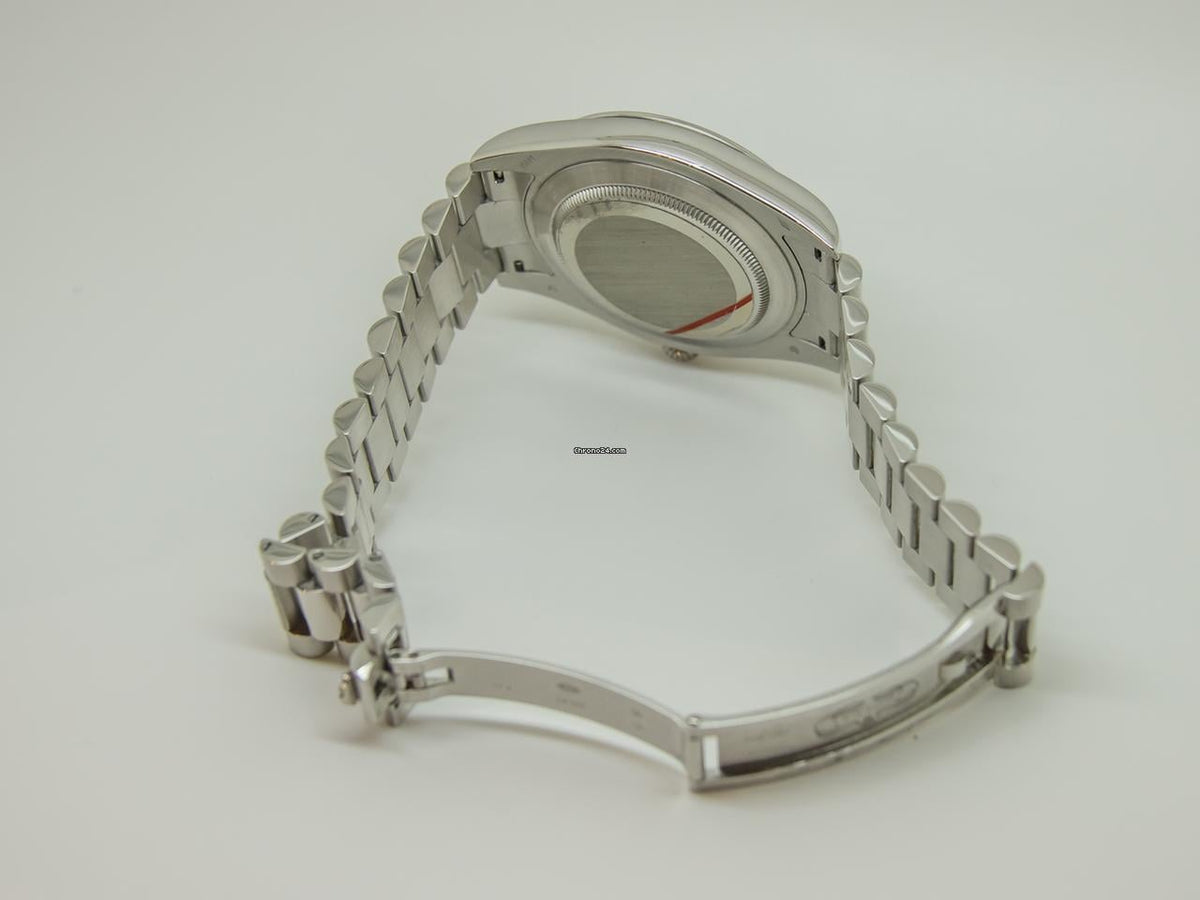 Rolex | Day-Date | 218206 | Platinum | 41 mm | Platinum | Grey | Automatic