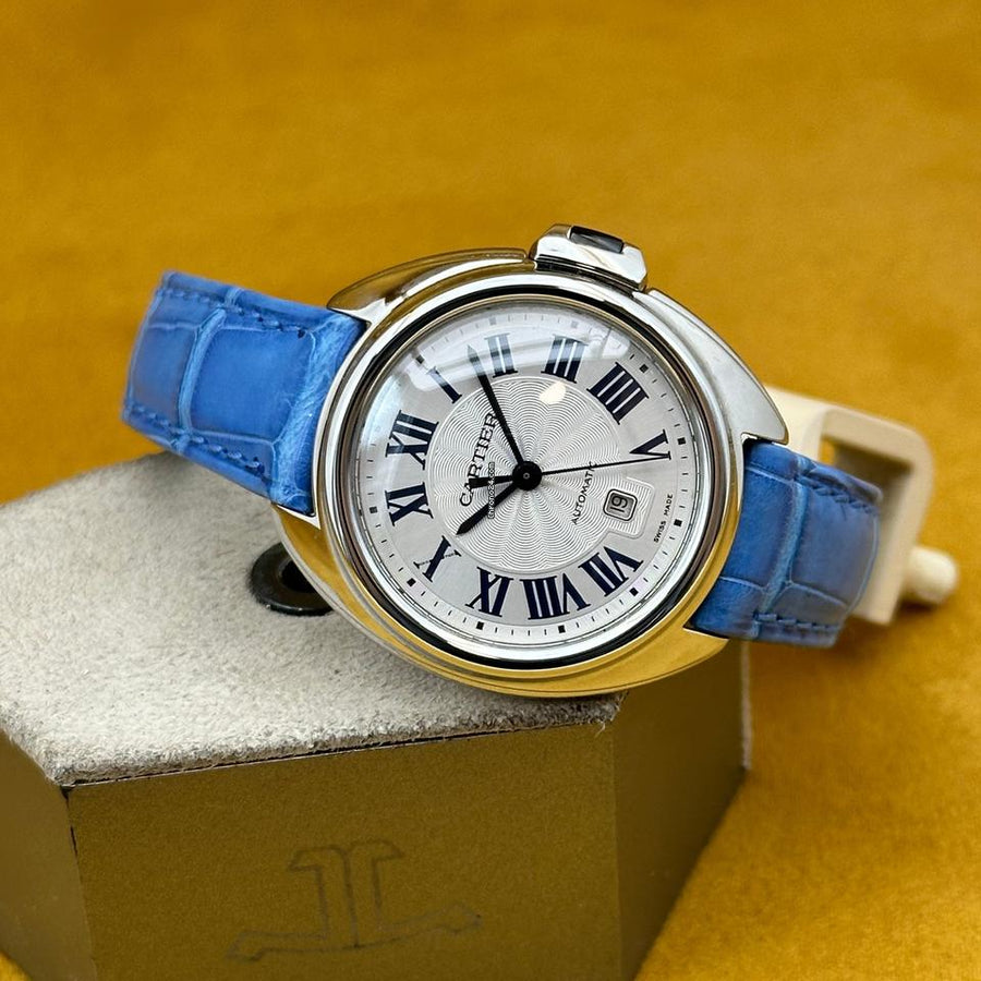 Cartier Clé de Cartierref 3867 Stainless Steel Automatic Date 31mm