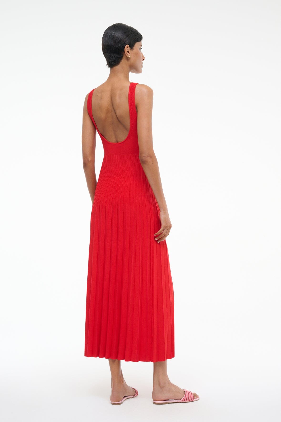 ELLISON DRESS RED ROSE