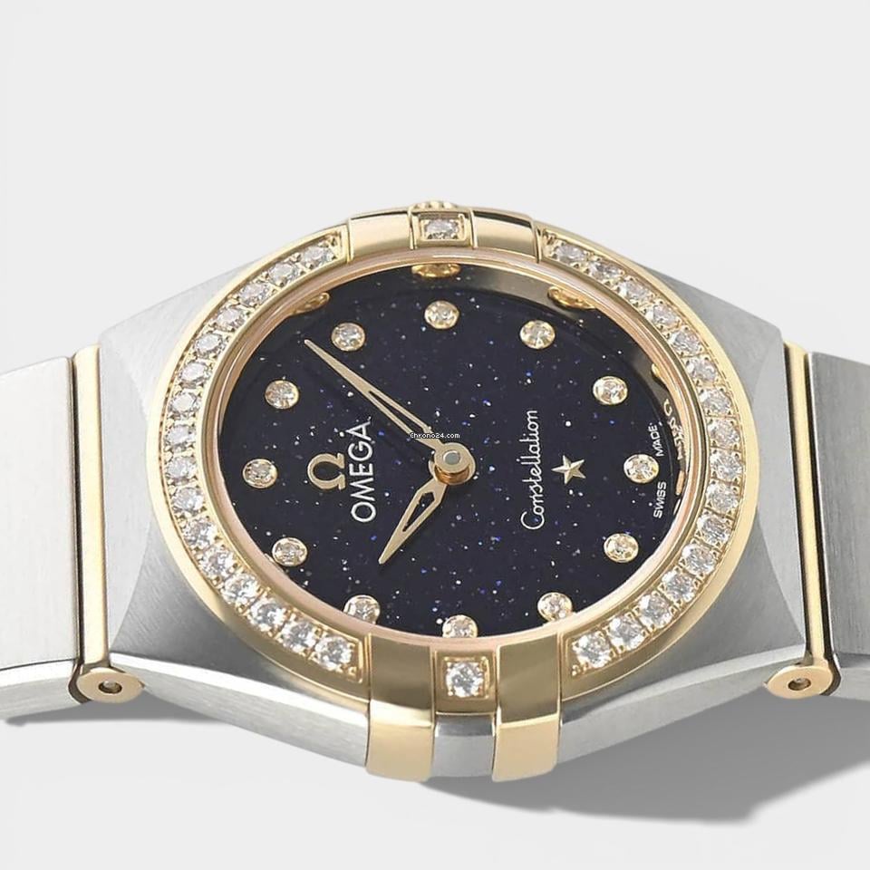 Omega Constellation Diamonds / Steel&Yellow gold / 25 mm / 131.25.25.60.53.001