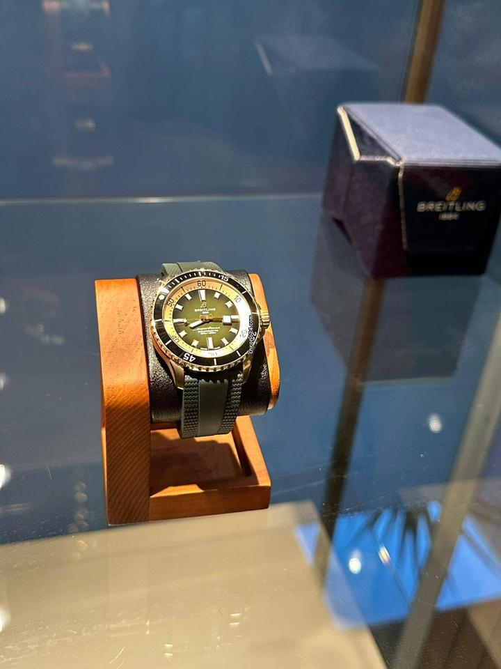 Breitling Superocean 42 Green full set