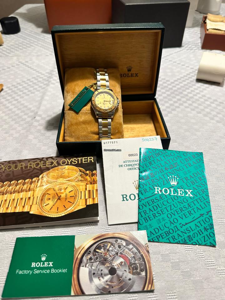 Rolex | Yacht-Master | 168623 | Gold/Steel | 35 mm | Gold/Steel | Gold | Automatic
