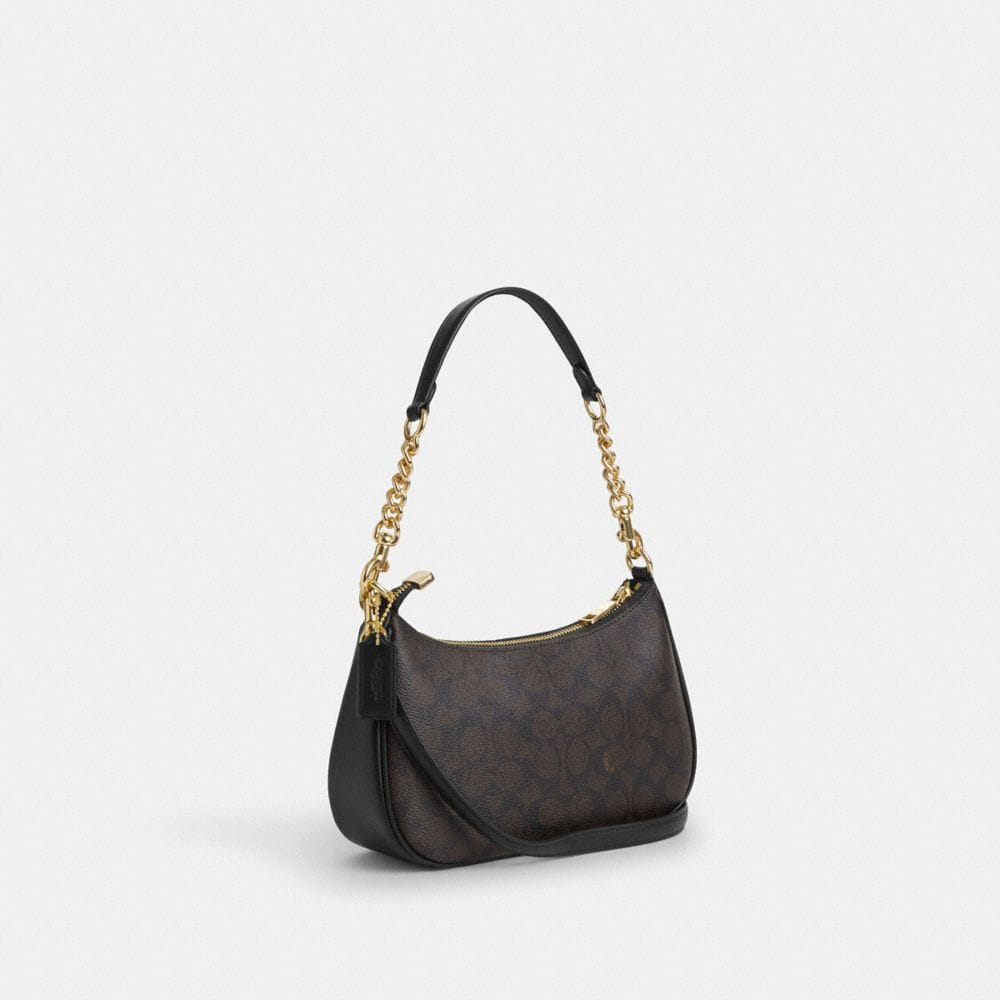 Coach Teri Shoulder Bag In Signature Canvas