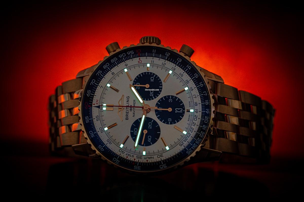 Breitling Navitimer 1 B01 Chronograph Rb0137 18k Weight 245g 46mm - New 2026 - Full Set