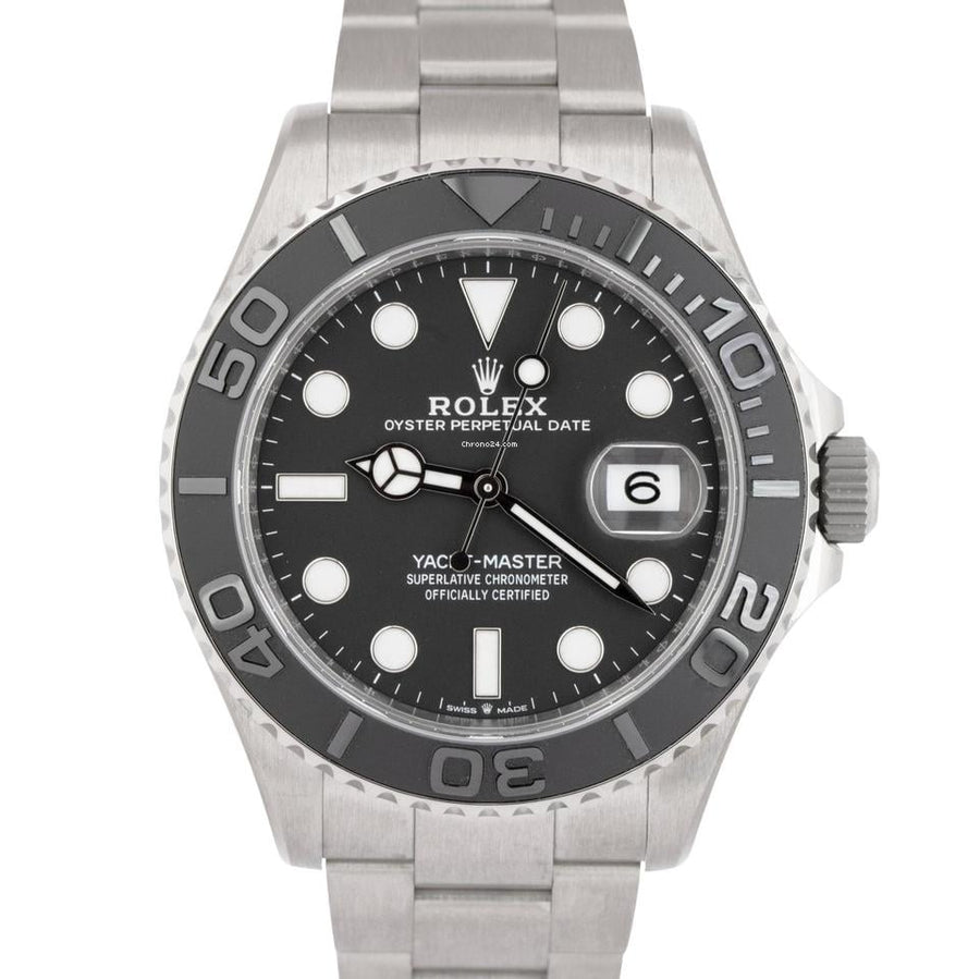 Rolex Yacht-Master 42 NEW 2026 PAPERS Rolex Yacht-Master TITANIUM 226627 Black Ceramic 42mm BOX