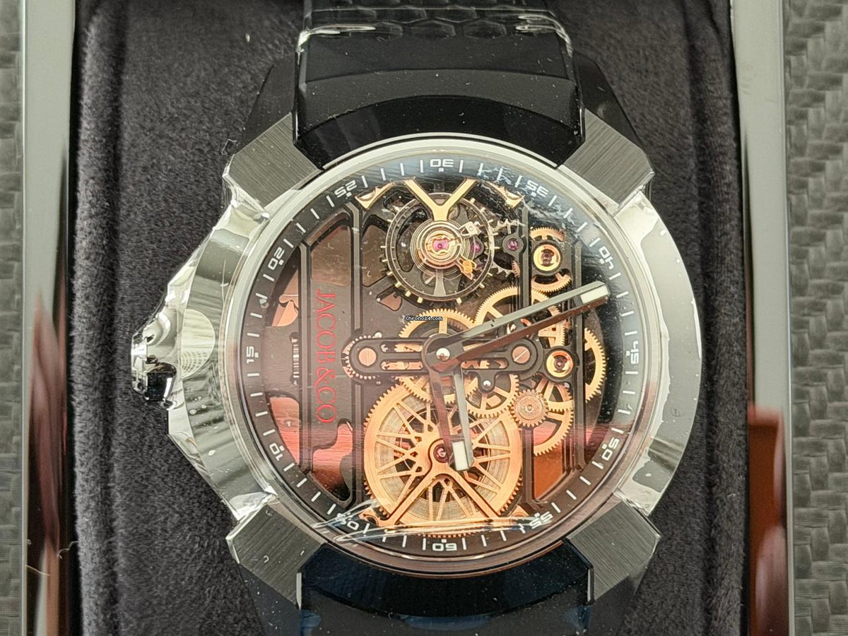 Jacob & Co.Epic X Ceramic EX115.95.AF.AA.A Skeleton 050/101 Full Set Wrapped & Unworn