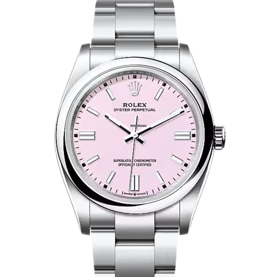 Rolex | Oyster Perpetual | 126000-0008 | Steel | 36 mm | Pink