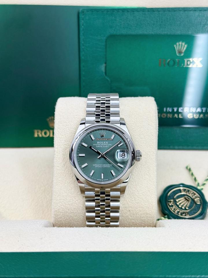 Rolex | Datejust | 278240 | Steel | 31 mm | Steel | Green | Automatic