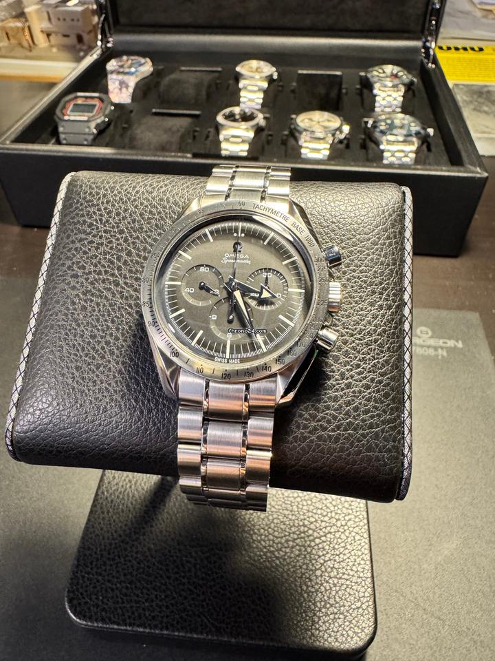 Omega Speedmaster Broad Arrow Mint Condition Full Set + Omega AD Service in July 2025