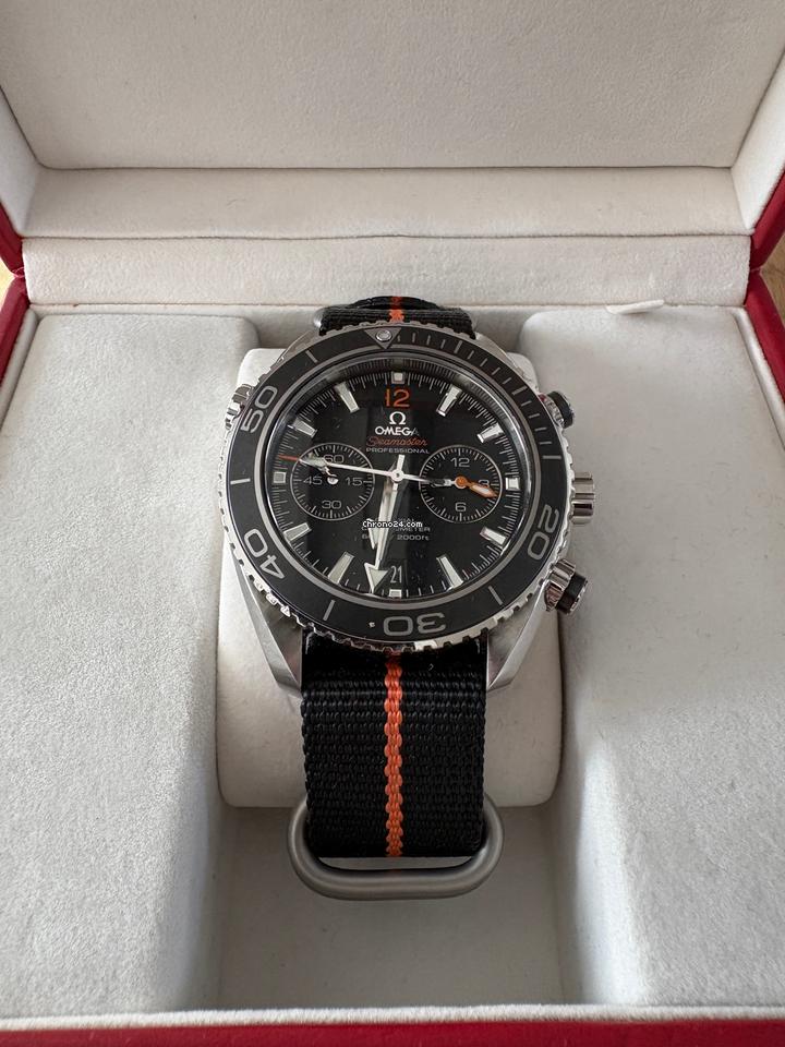 Omega Seamaster Planet Ocean Chronograph FULL SET - LIKE NEW