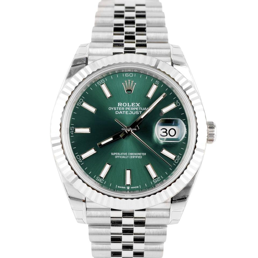 Rolex | Datejust | 126334 | White gold | 41 mm | Steel | Automatic