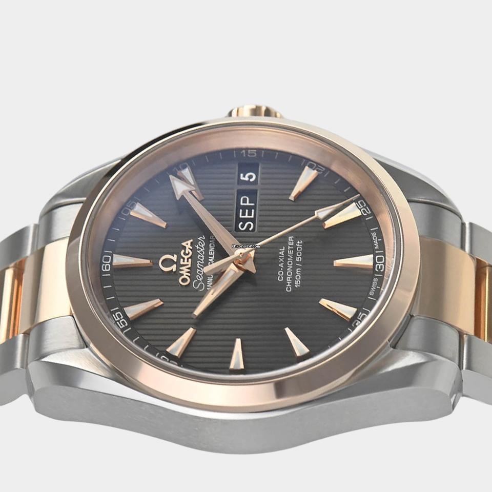 Omega Seamaster Aqua Terra Steel&Red gold / 38.5 mm / 231.20.39.22.06.001