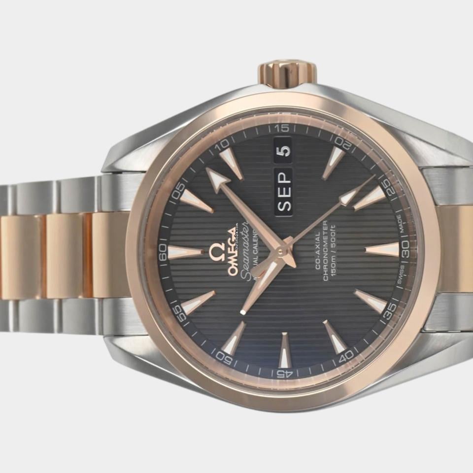Omega Seamaster Aqua Terra Steel&Red gold / 38.5 mm / 231.20.39.22.06.001