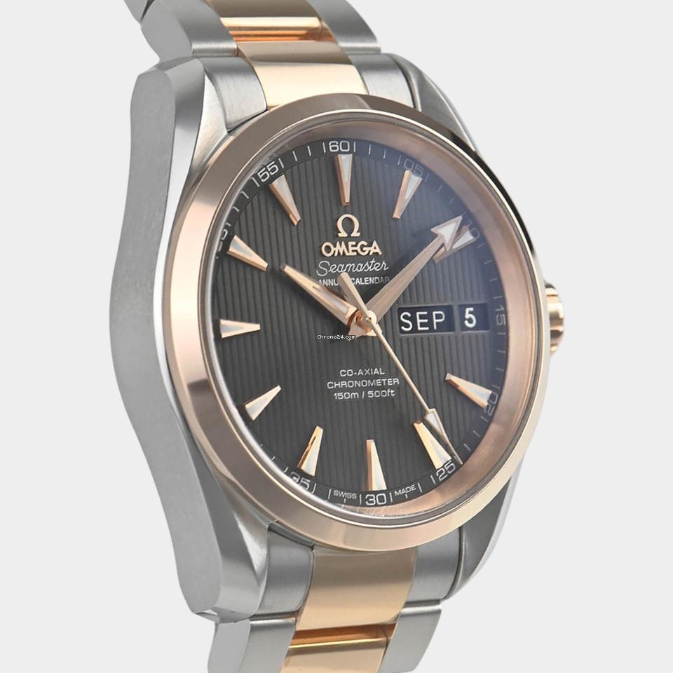 Omega Seamaster Aqua Terra Steel&Red gold / 38.5 mm / 231.20.39.22.06.001