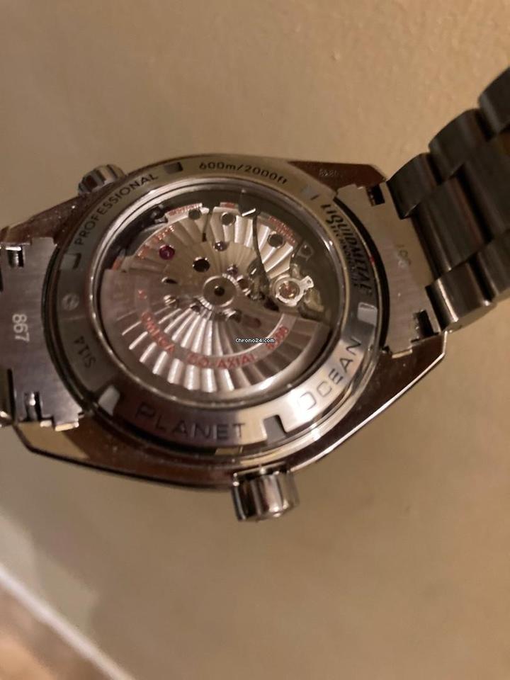 Omega Seamaster Planet Ocean Like NEW , wore twice Limited edition Mohagany display box.