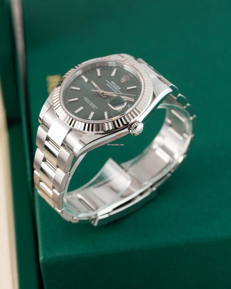 Rolex | Datejust | 126334 | Steel | 41 mm | Green | Automatic