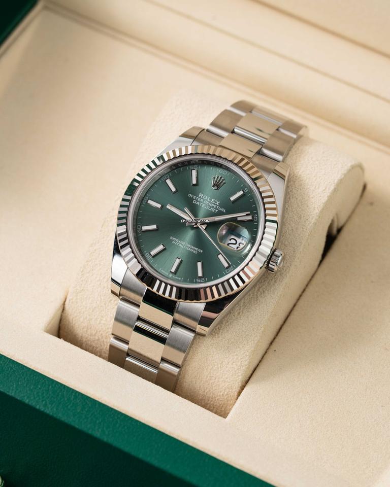 Rolex | Datejust | 126334 | Steel | 41 mm | Green | Automatic
