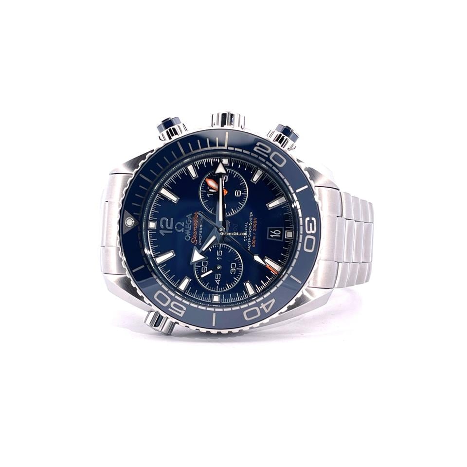 Omega Seamaster Planet Ocean Chronograph Blue Dial / On Stock / 215.30.46.51.03.001 / Full Sticker / Full Set / UNWORN / 2026
