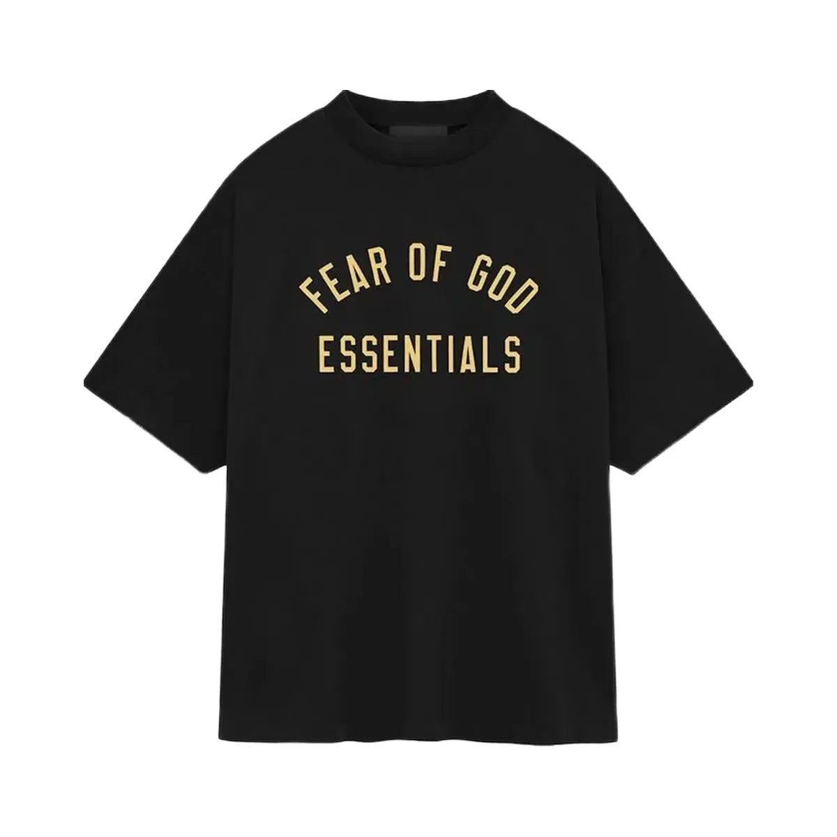 Essentials Fear Of God Essentials Jersey Crewneck T-Shirt Black
