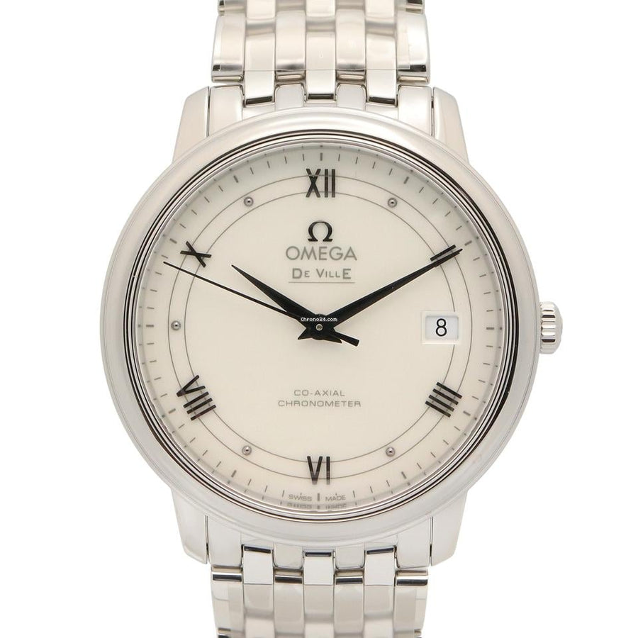 Omega De Ville Prestige Wrist Watch 424.10.37.20.04.001 Automatic SS NEW mens